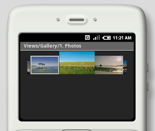 Illustration for article titled Android UI Screenshots